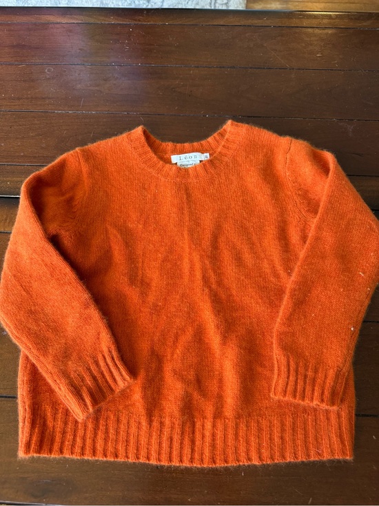 Other - Kids 100% Cashmere Orange Sweater